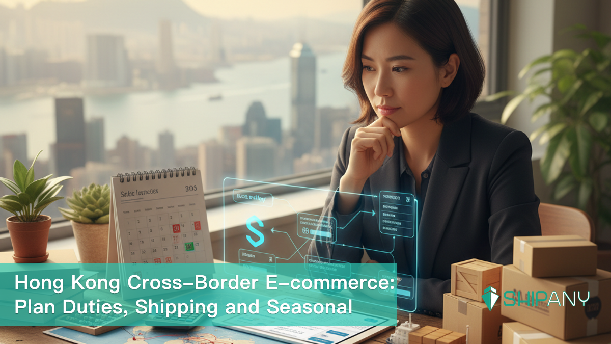 Hong Kong online seller planning cross-border shipping costs and seasonal stock